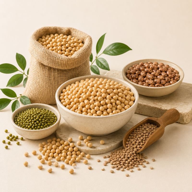 Soybeans and seeds β seeds family